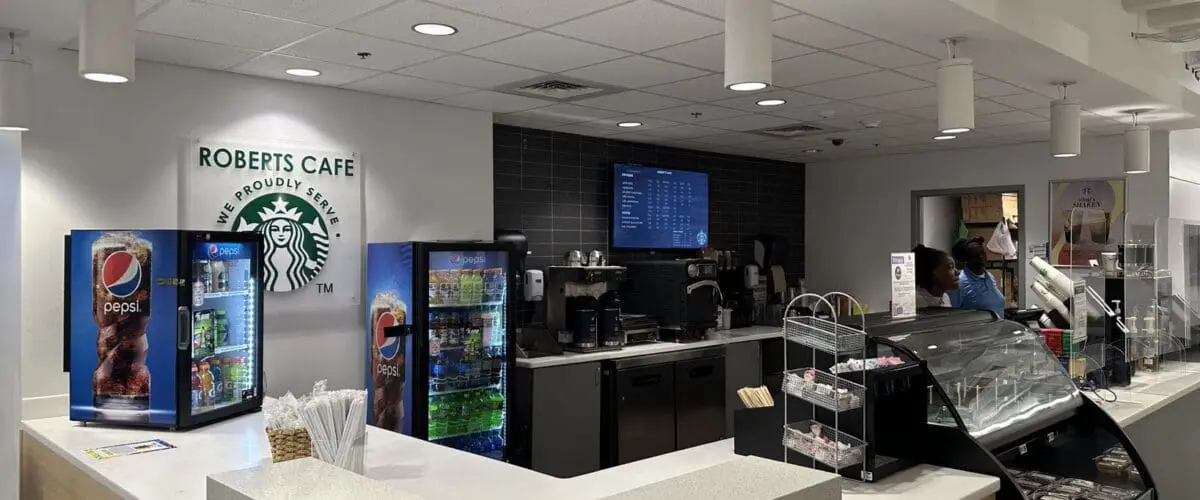 Robert's cafe interior