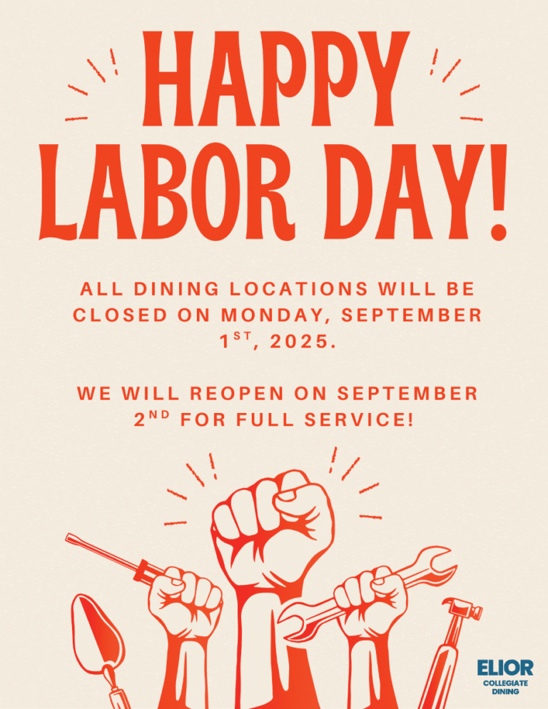 Labor Day Hours Announcement
