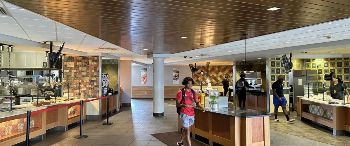 Interior of GA Dining Hall