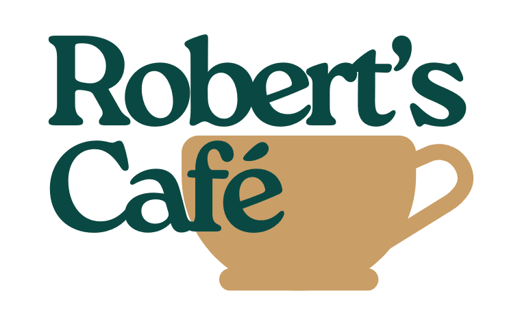 Robert's cafe logo