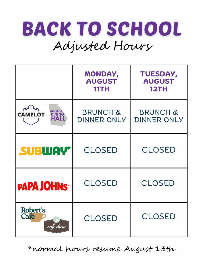 Back to School Adjusted Hours