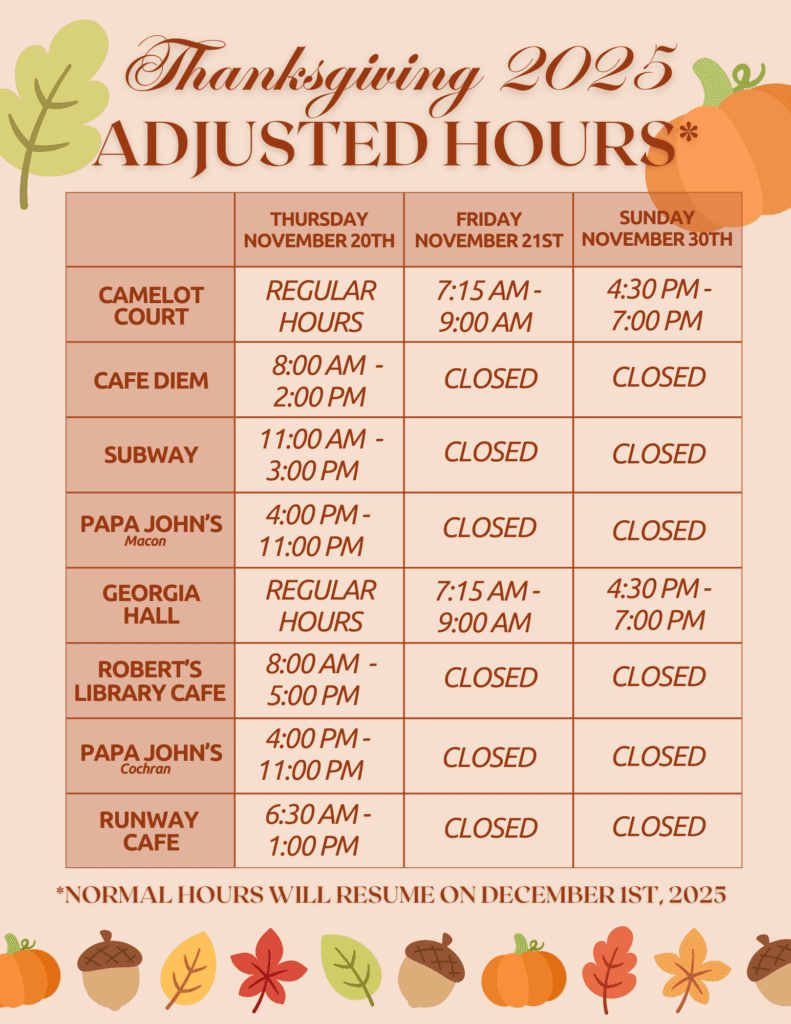 Thanksgiving 2025 Adjusted Hours