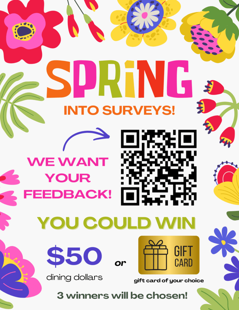 MGA Dining Survey is LIVE!